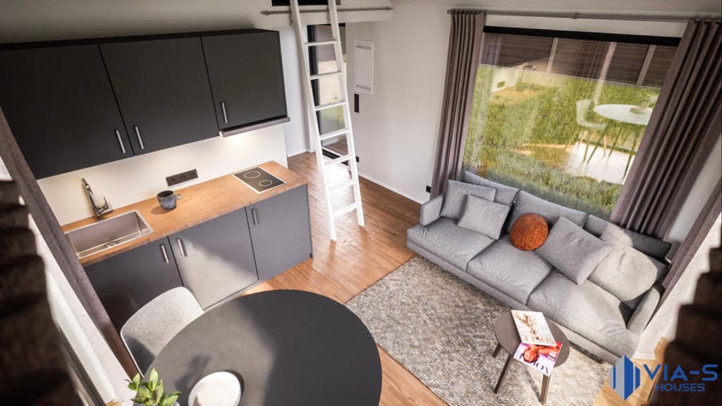 Suvemaja pööninguga 35 m² thumbnail 4